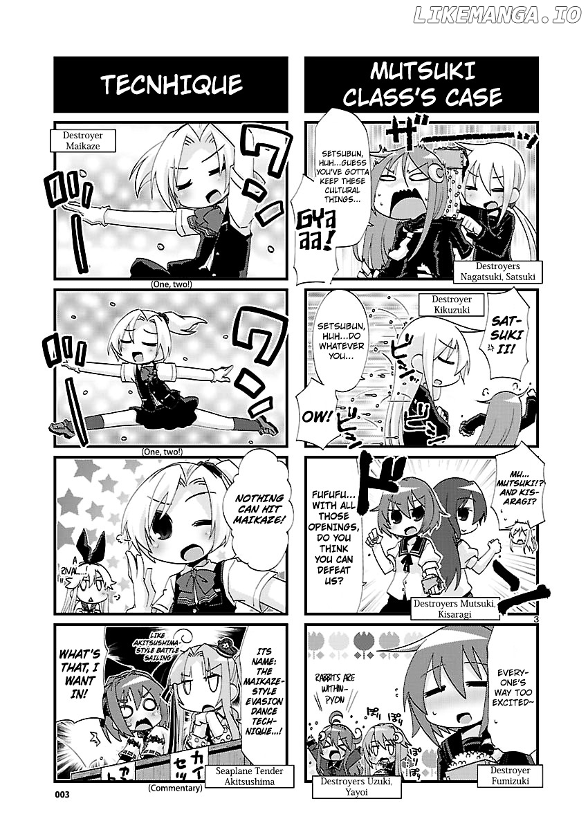 Kantai Collection - Kankore - 4-koma Comic - Fubuki, Ganbarimasu! chapter 114 - page 3