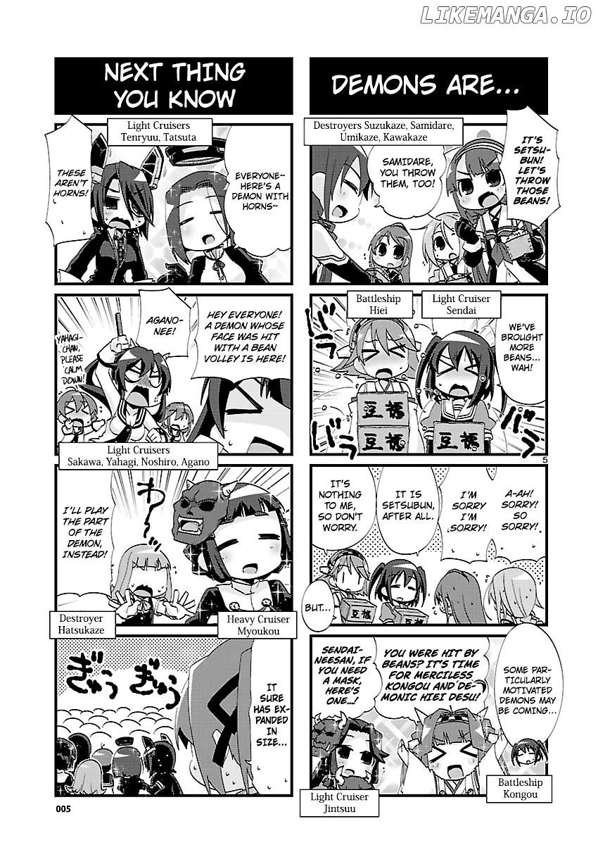Kantai Collection - Kankore - 4-koma Comic - Fubuki, Ganbarimasu! chapter 114 - page 5