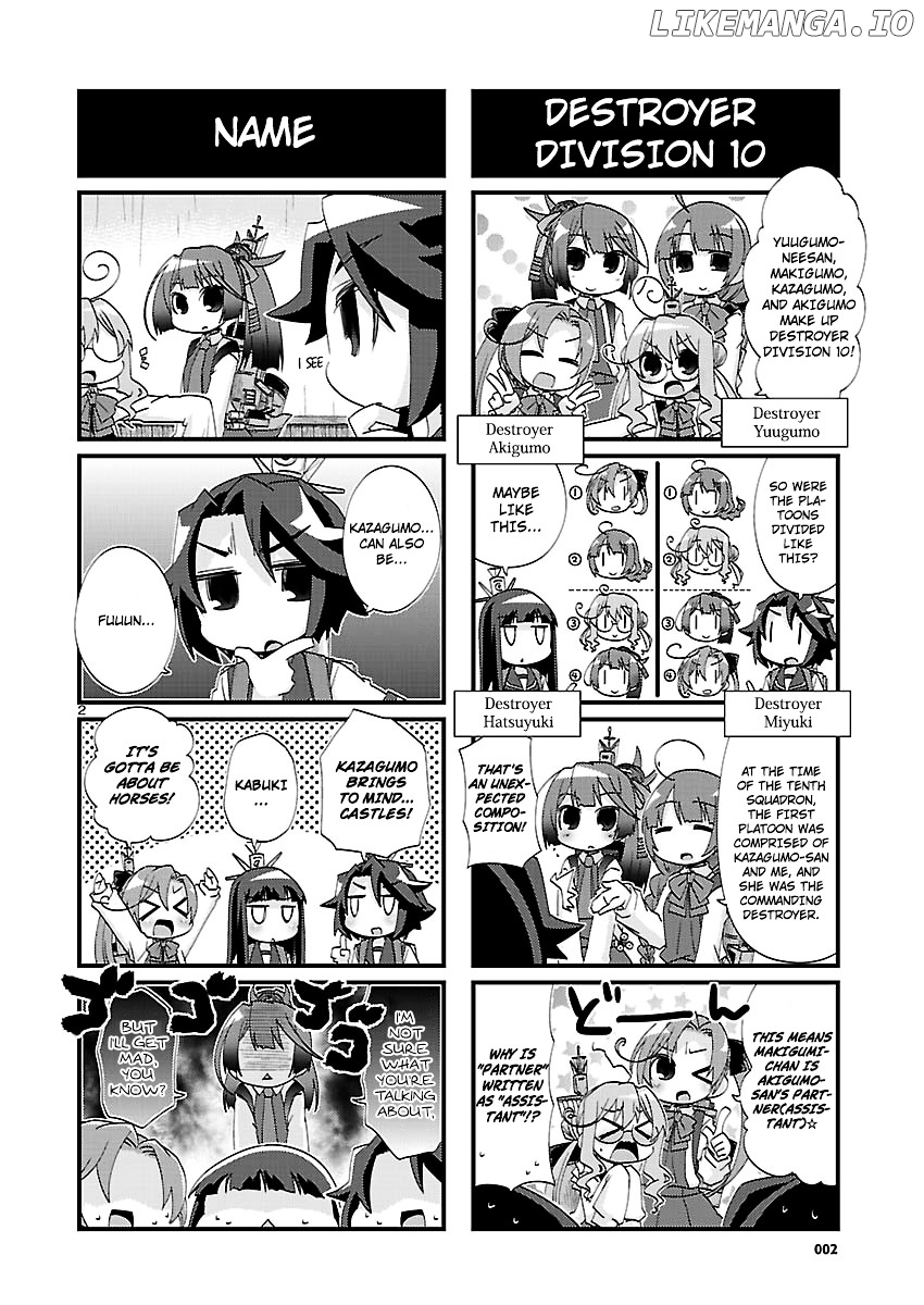 Kantai Collection - Kankore - 4-koma Comic - Fubuki, Ganbarimasu! chapter 115 - page 2