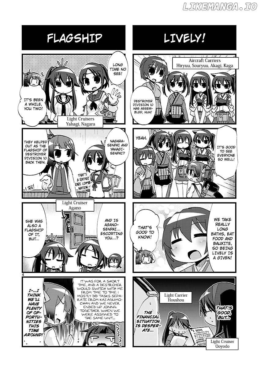 Kantai Collection - Kankore - 4-koma Comic - Fubuki, Ganbarimasu! chapter 115 - page 4