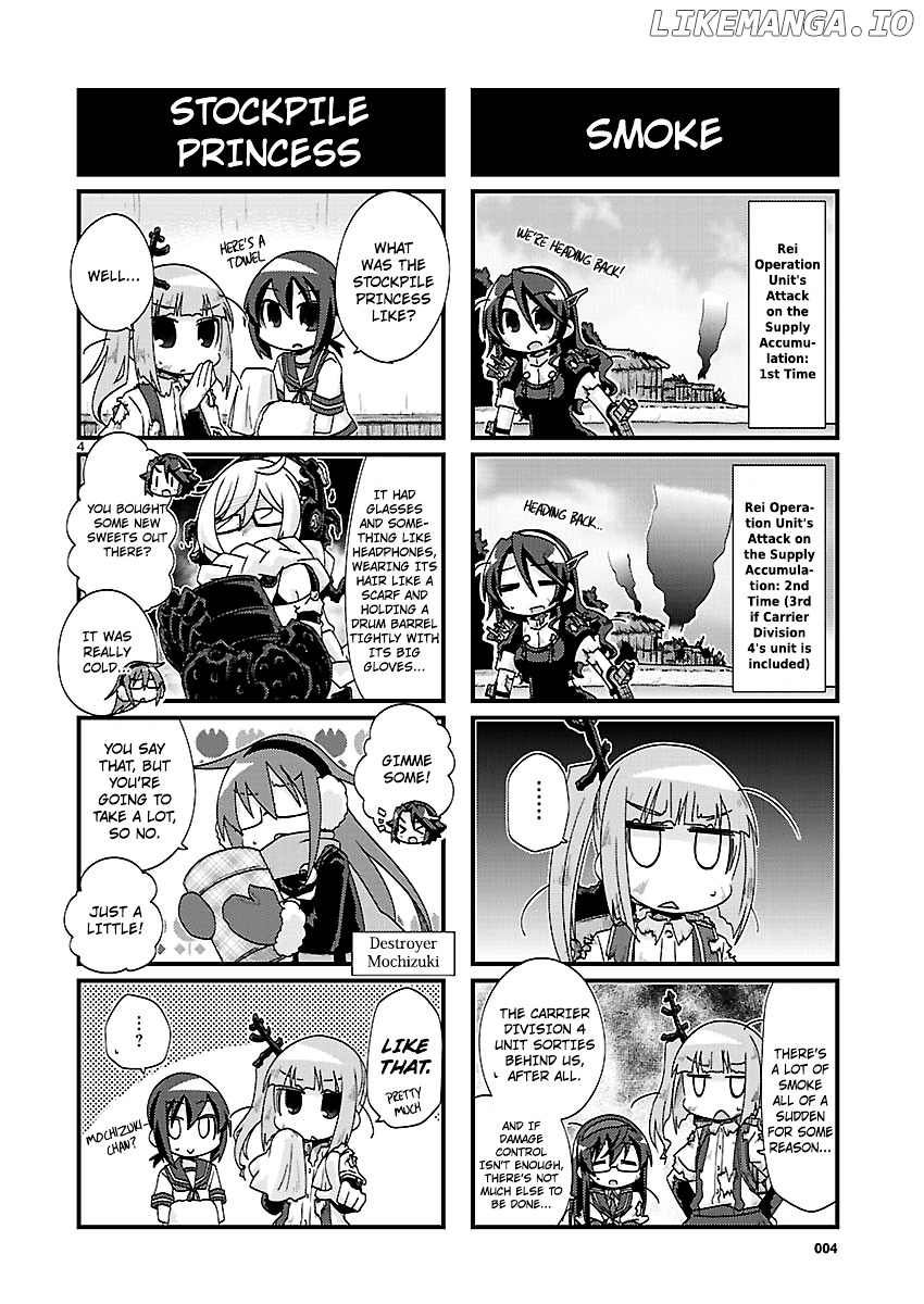 Kantai Collection - Kankore - 4-koma Comic - Fubuki, Ganbarimasu! chapter 116 - page 4