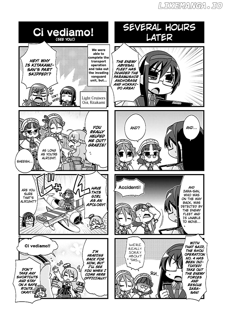 Kantai Collection - Kankore - 4-koma Comic - Fubuki, Ganbarimasu! chapter 116 - page 6