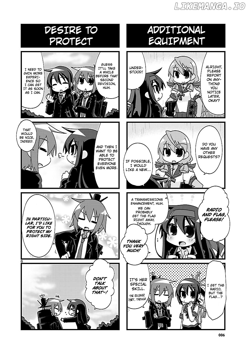 Kantai Collection - Kankore - 4-koma Comic - Fubuki, Ganbarimasu! chapter 117 - page 6