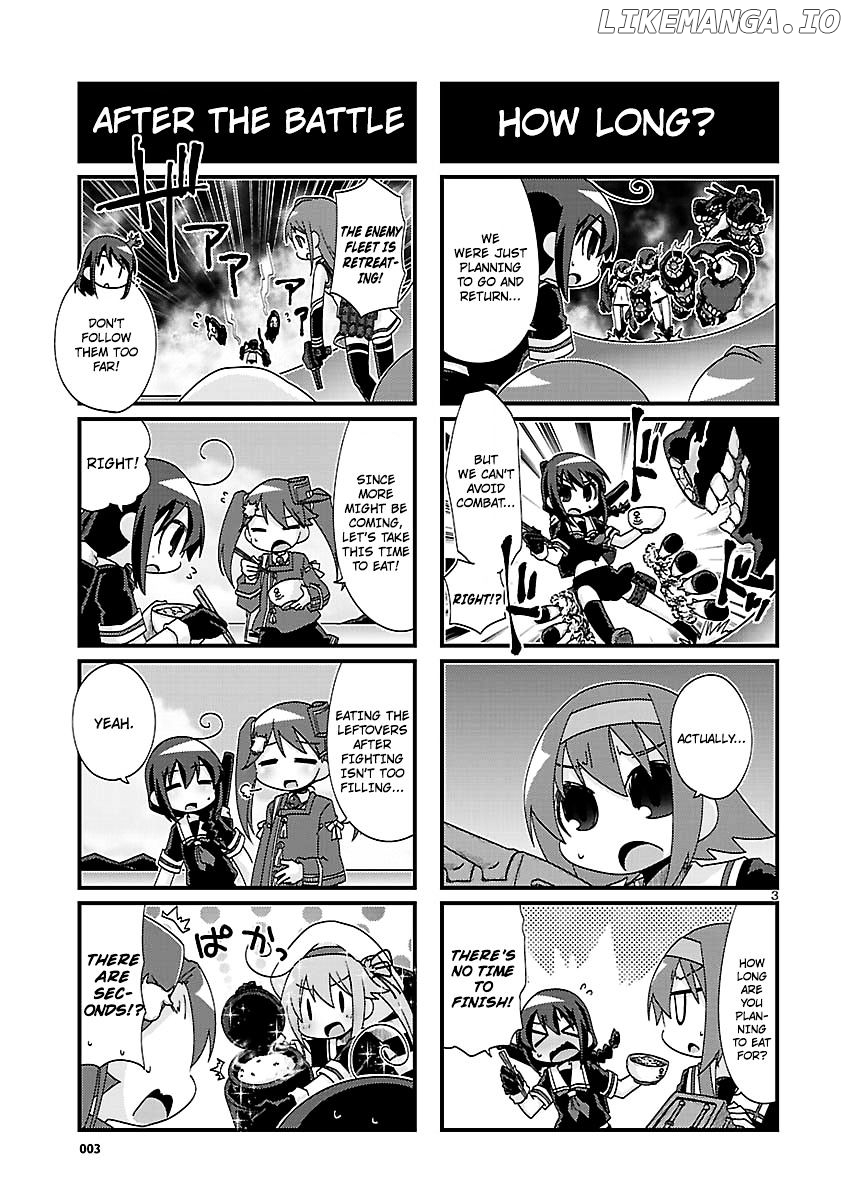 Kantai Collection - Kankore - 4-koma Comic - Fubuki, Ganbarimasu! chapter 119 - page 3