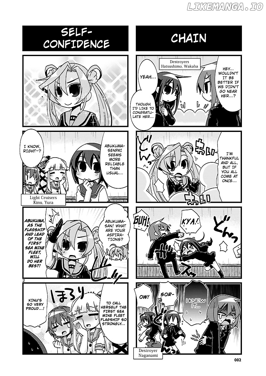 Kantai Collection - Kankore - 4-koma Comic - Fubuki, Ganbarimasu! chapter 120 - page 2