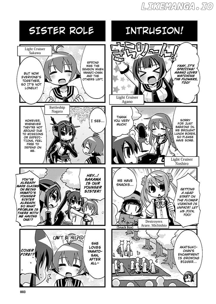 Kantai Collection - Kankore - 4-koma Comic - Fubuki, Ganbarimasu! chapter 121 - page 3