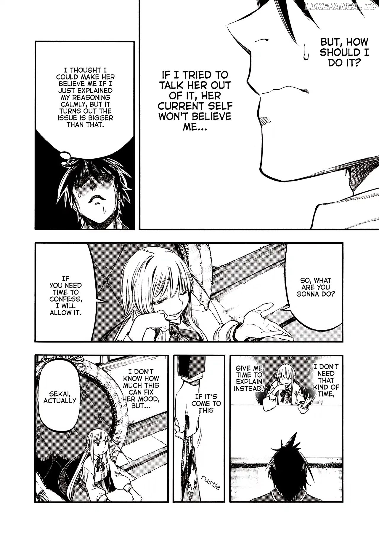 Monku no Tsukeyou ga Nai Rabukome chapter 37 - page 10