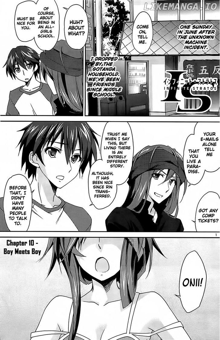 IS (YUUKI Homura) chapter 10 - page 2