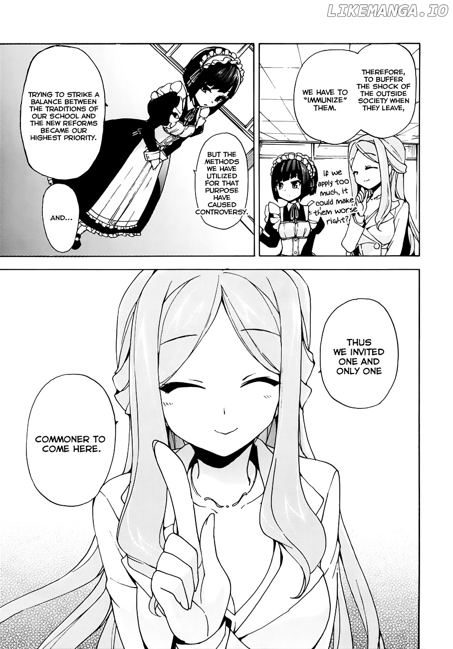 Ore ga Ojou-Sama Gakkou ni "Shomin Sample" Toshite Rachirareta Ken chapter 1 - page 16
