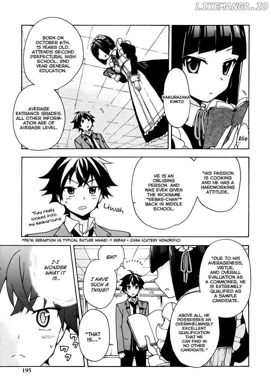 Ore ga Ojou-Sama Gakkou ni "Shomin Sample" Toshite Rachirareta Ken chapter 1 - page 18