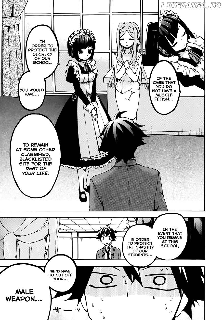 Ore ga Ojou-Sama Gakkou ni "Shomin Sample" Toshite Rachirareta Ken chapter 1 - page 22
