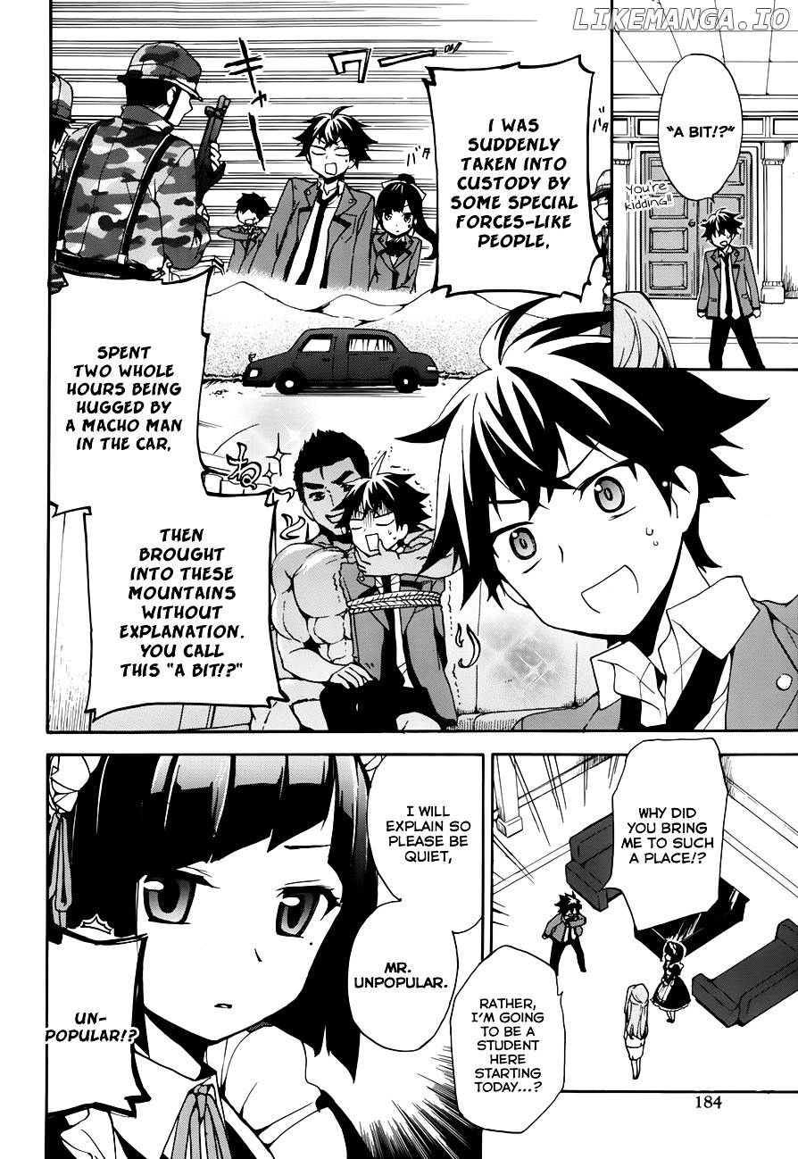 Ore ga Ojou-Sama Gakkou ni "Shomin Sample" Toshite Rachirareta Ken chapter 1 - page 8