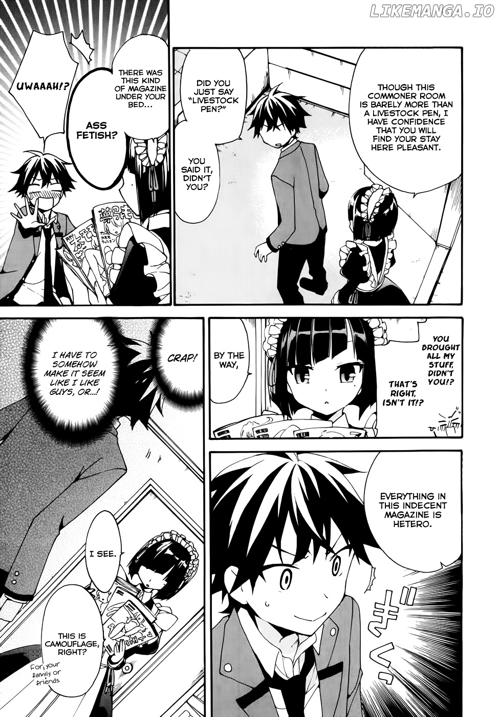 Ore ga Ojou-Sama Gakkou ni "Shomin Sample" Toshite Rachirareta Ken chapter 2 - page 19