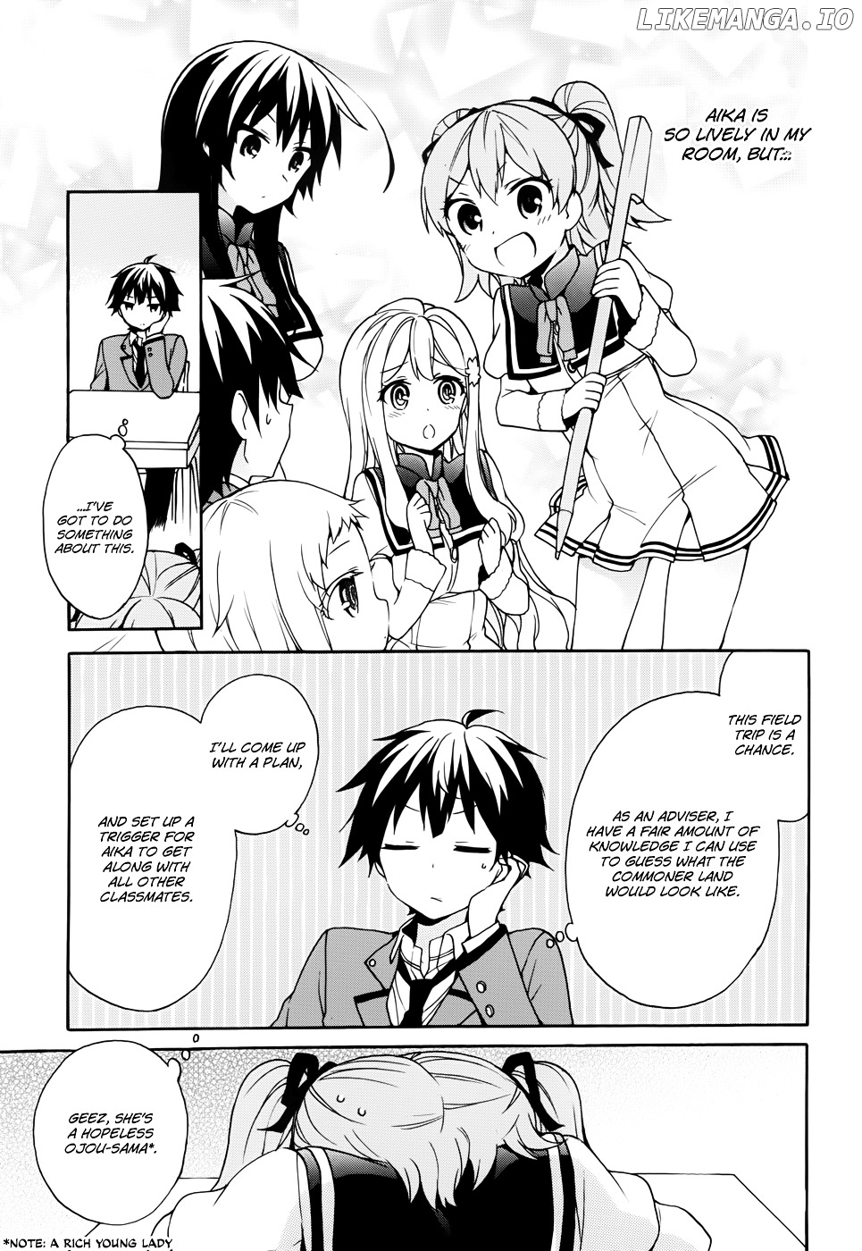 Ore ga Ojou-Sama Gakkou ni "Shomin Sample" Toshite Rachirareta Ken chapter 17 - page 10
