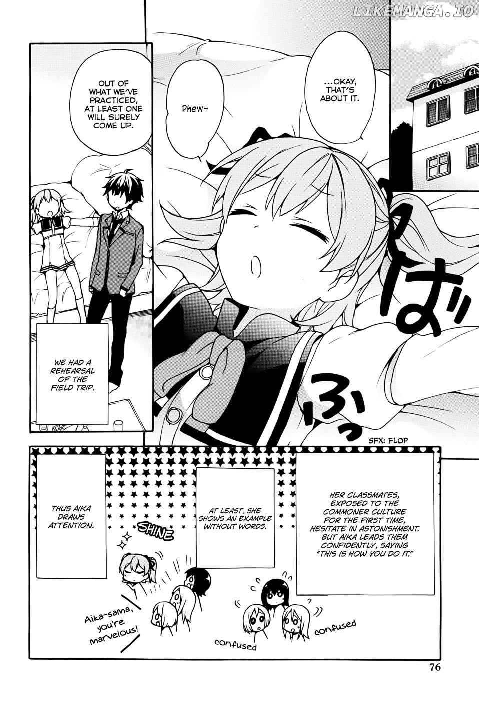 Ore ga Ojou-Sama Gakkou ni "Shomin Sample" Toshite Rachirareta Ken chapter 17 - page 11