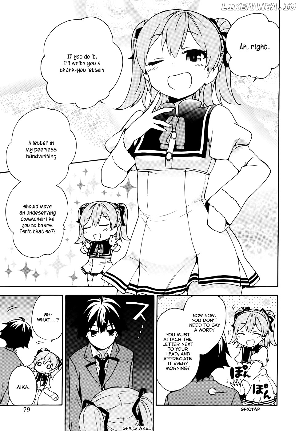 Ore ga Ojou-Sama Gakkou ni "Shomin Sample" Toshite Rachirareta Ken chapter 17 - page 14