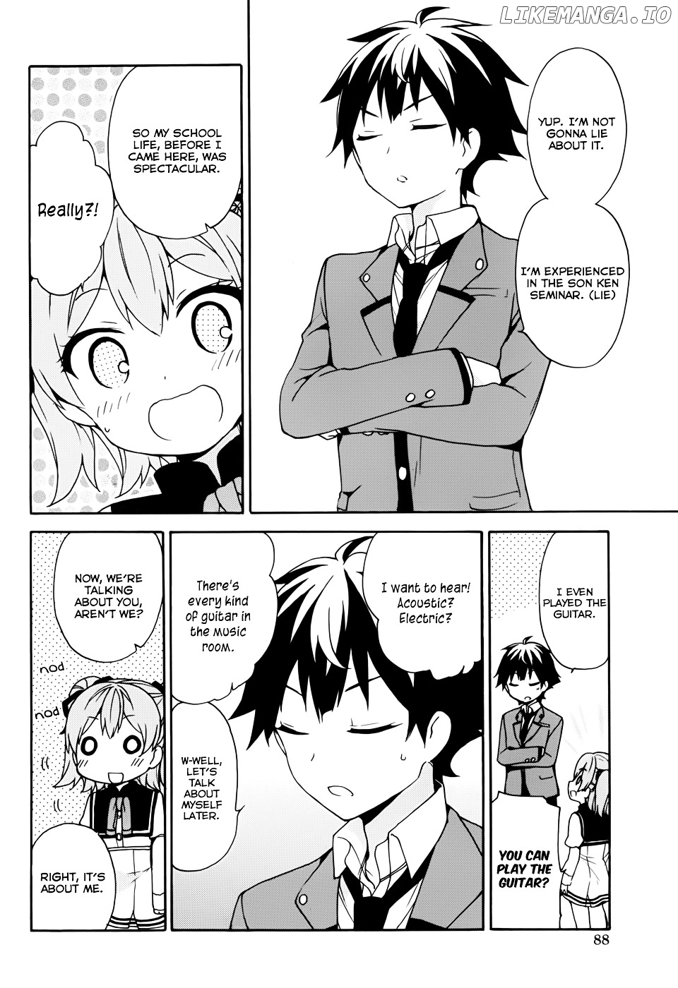 Ore ga Ojou-Sama Gakkou ni "Shomin Sample" Toshite Rachirareta Ken chapter 17 - page 23