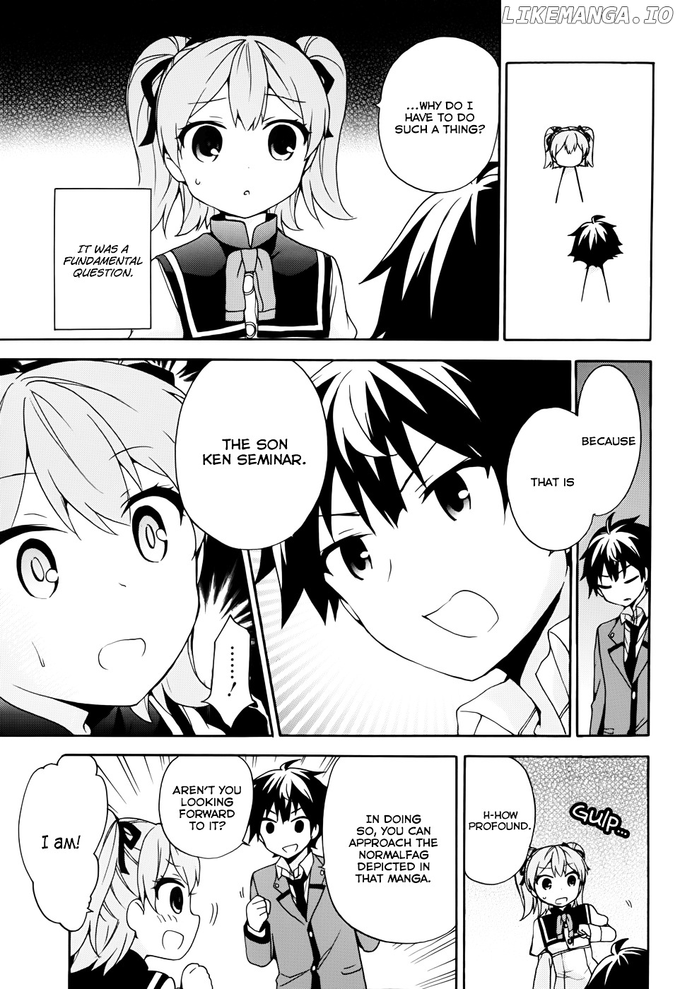 Ore ga Ojou-Sama Gakkou ni "Shomin Sample" Toshite Rachirareta Ken chapter 17 - page 28