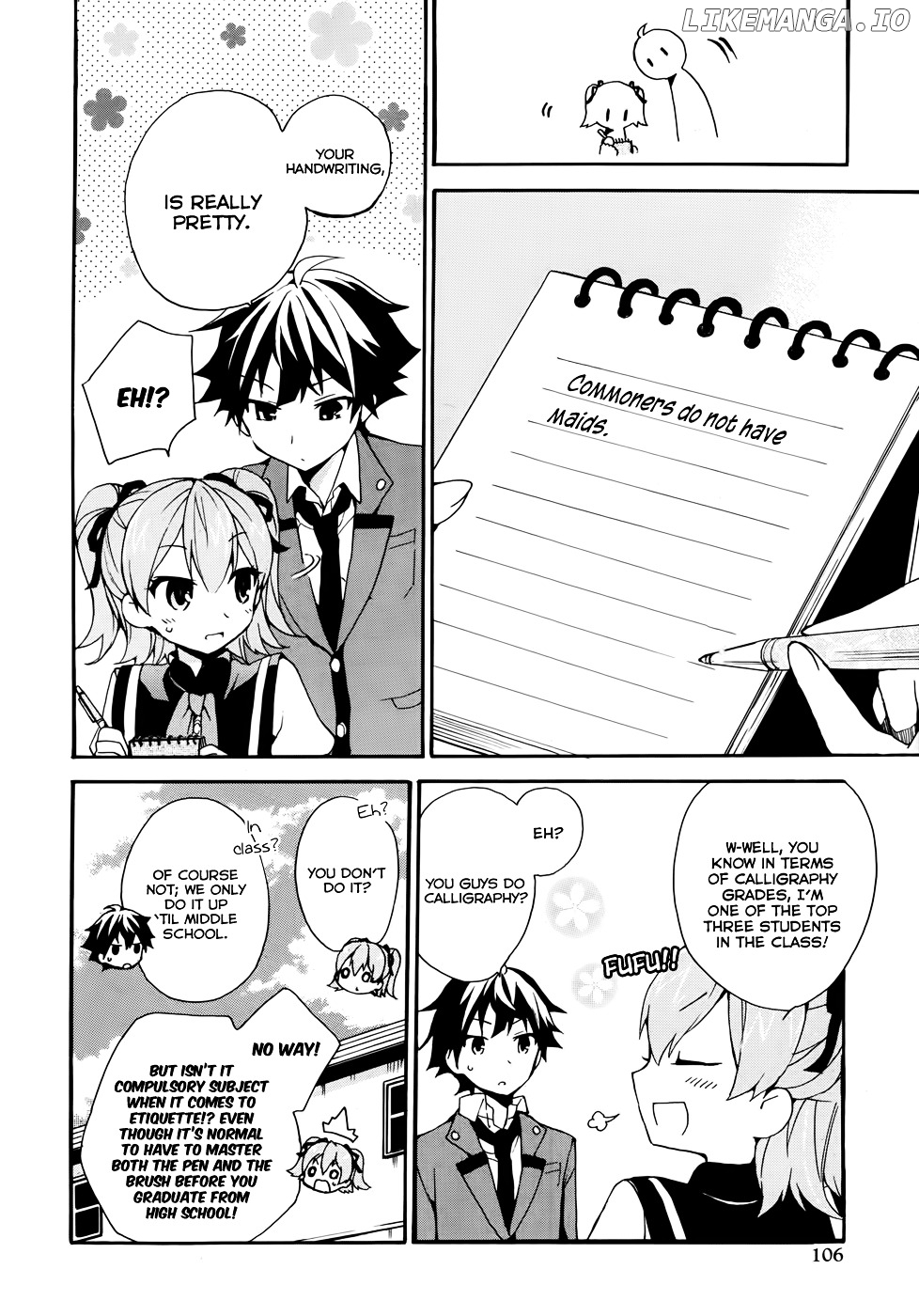 Ore ga Ojou-Sama Gakkou ni "Shomin Sample" Toshite Rachirareta Ken chapter 3 - page 13