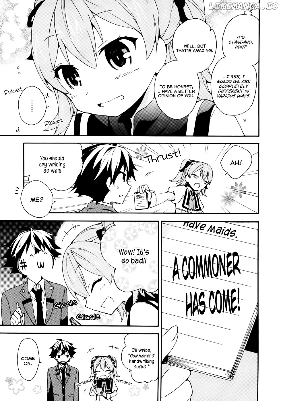Ore ga Ojou-Sama Gakkou ni "Shomin Sample" Toshite Rachirareta Ken chapter 3 - page 14