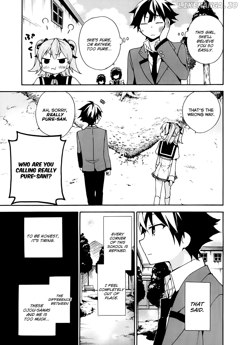 Ore ga Ojou-Sama Gakkou ni "Shomin Sample" Toshite Rachirareta Ken chapter 3 - page 16