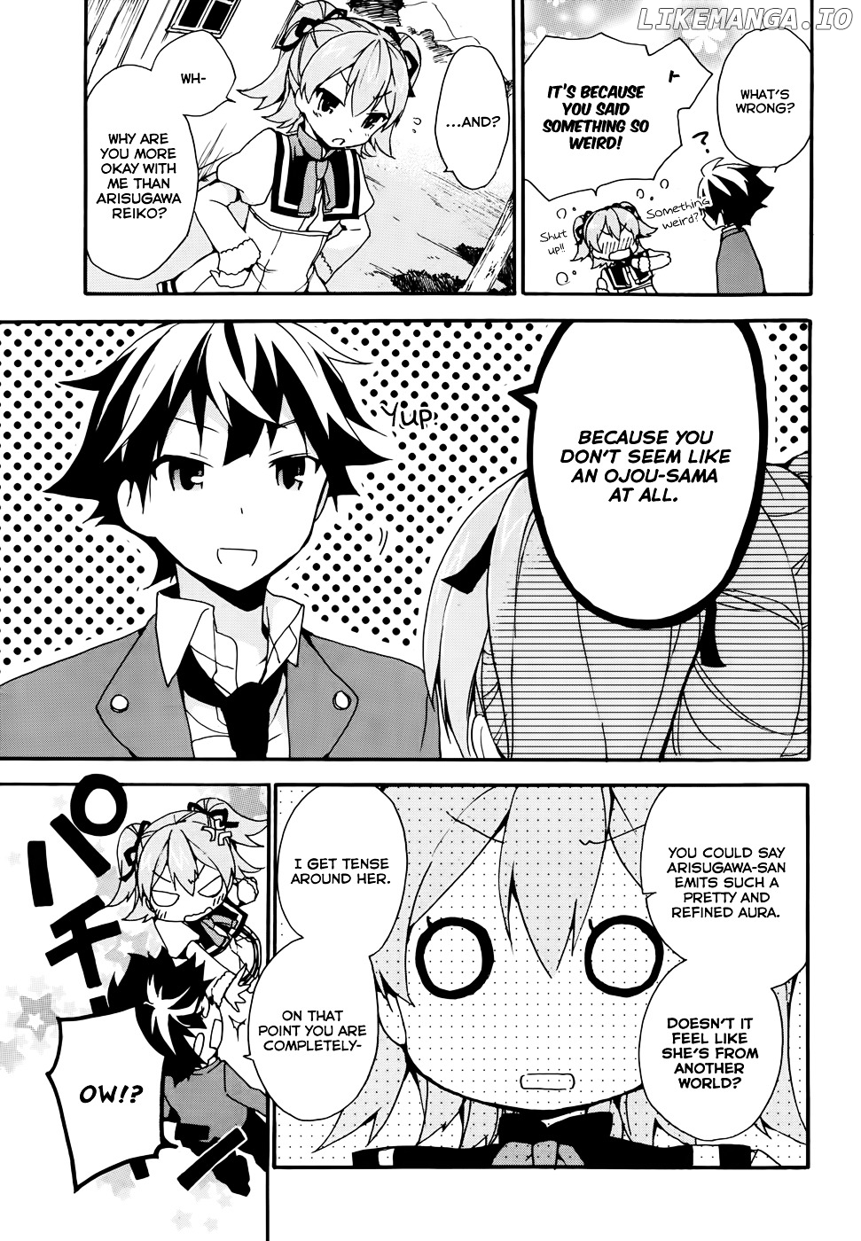 Ore ga Ojou-Sama Gakkou ni "Shomin Sample" Toshite Rachirareta Ken chapter 3 - page 18