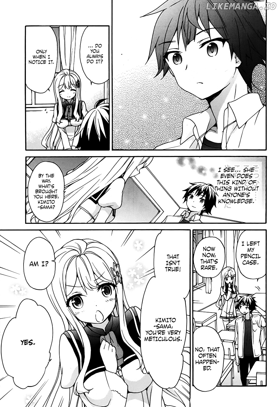 Ore ga Ojou-Sama Gakkou ni "Shomin Sample" Toshite Rachirareta Ken chapter 29 - page 10