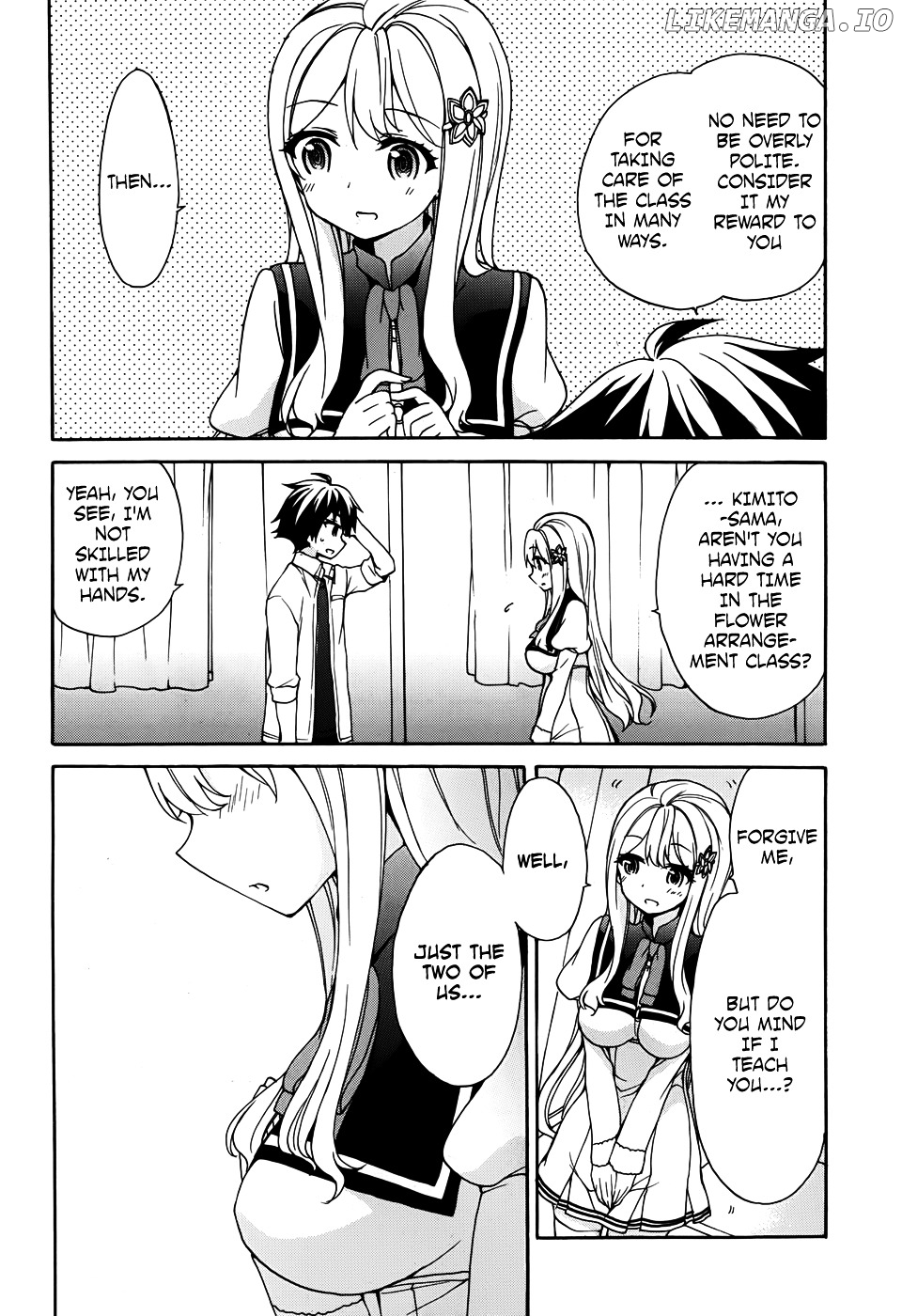 Ore ga Ojou-Sama Gakkou ni "Shomin Sample" Toshite Rachirareta Ken chapter 29 - page 17
