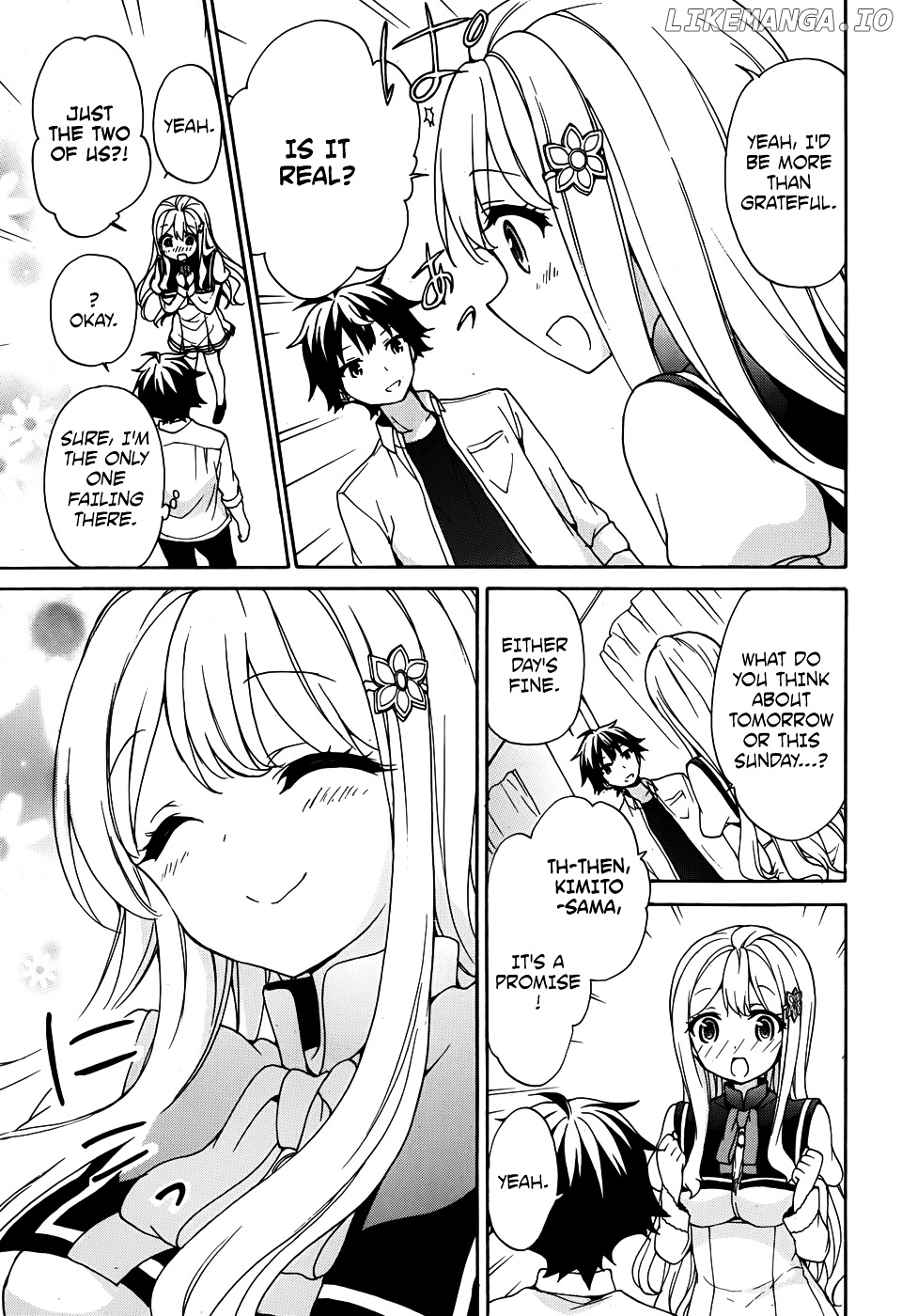 Ore ga Ojou-Sama Gakkou ni "Shomin Sample" Toshite Rachirareta Ken chapter 29 - page 18