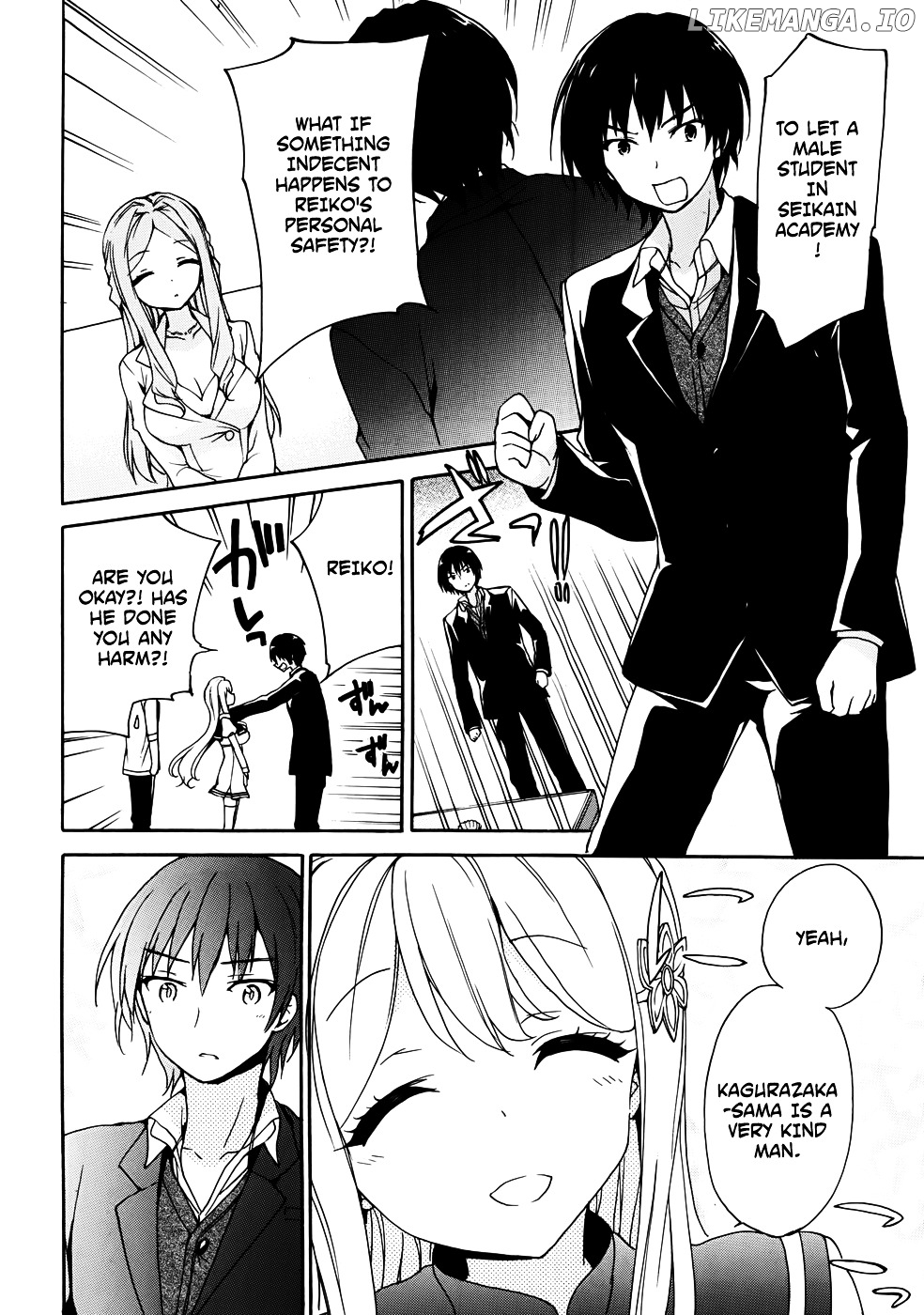 Ore ga Ojou-Sama Gakkou ni "Shomin Sample" Toshite Rachirareta Ken chapter 29 - page 33