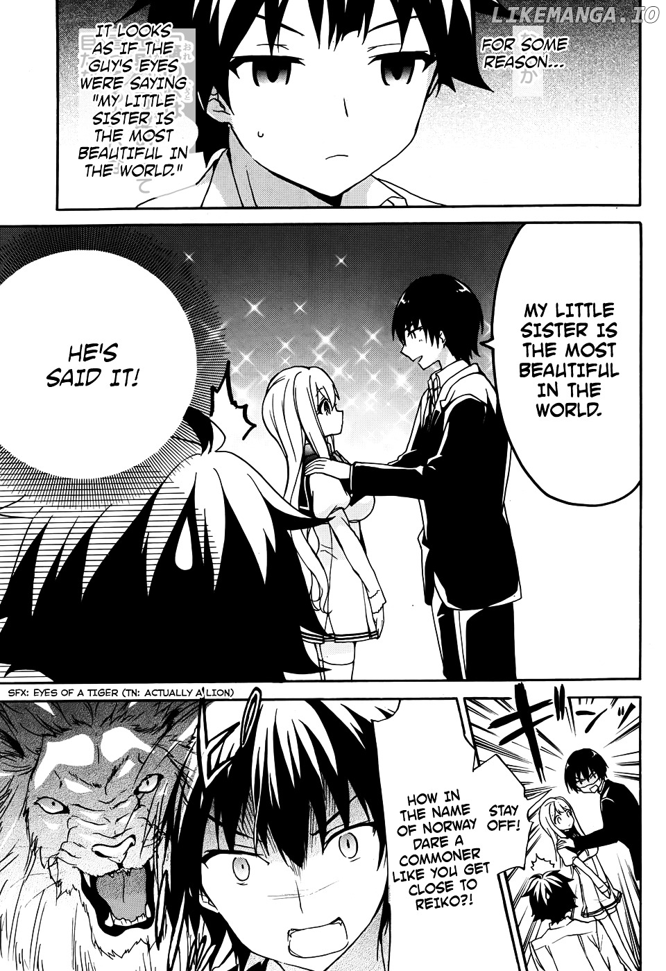 Ore ga Ojou-Sama Gakkou ni "Shomin Sample" Toshite Rachirareta Ken chapter 29 - page 34