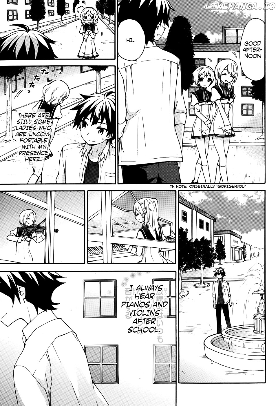 Ore ga Ojou-Sama Gakkou ni "Shomin Sample" Toshite Rachirareta Ken chapter 29 - page 6