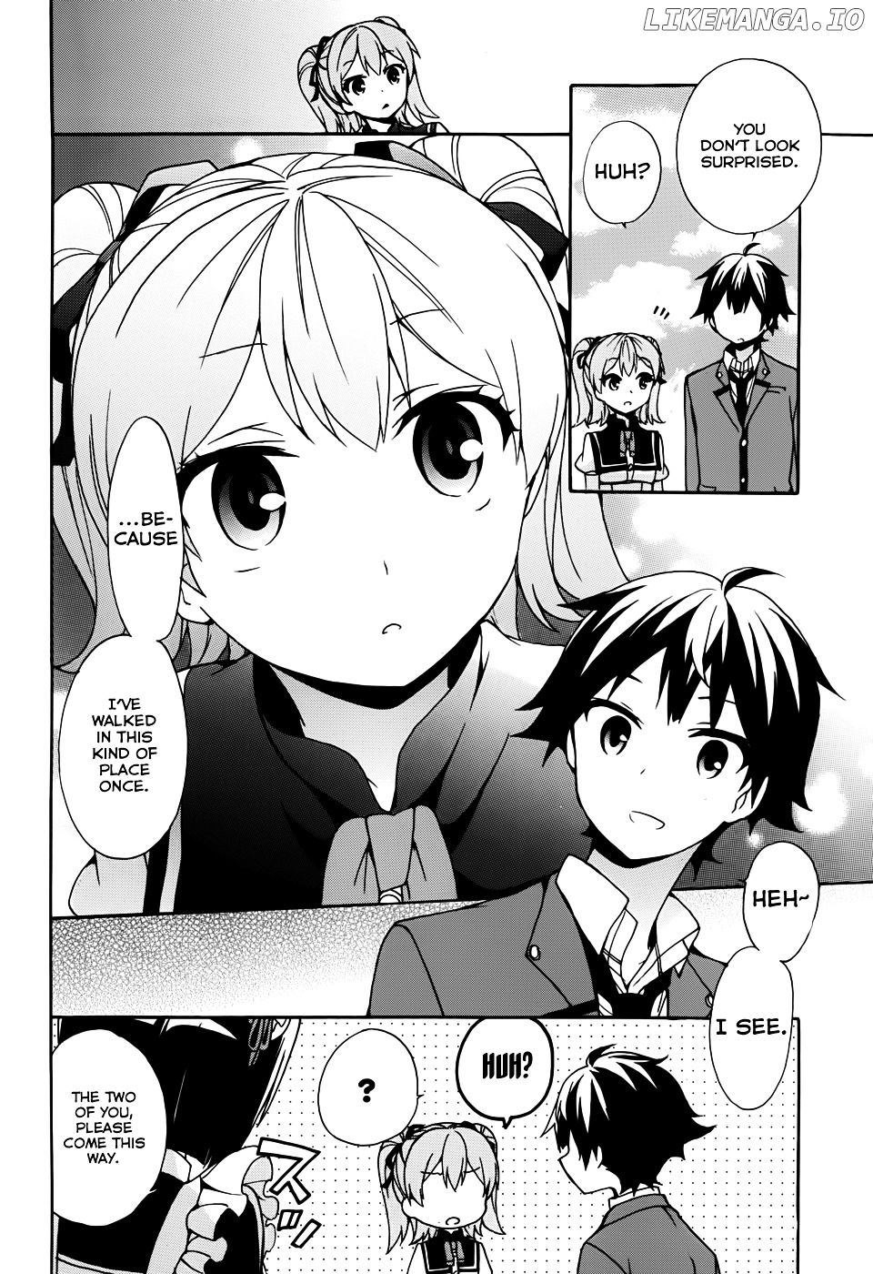 Ore ga Ojou-Sama Gakkou ni "Shomin Sample" Toshite Rachirareta Ken chapter 18 - page 12
