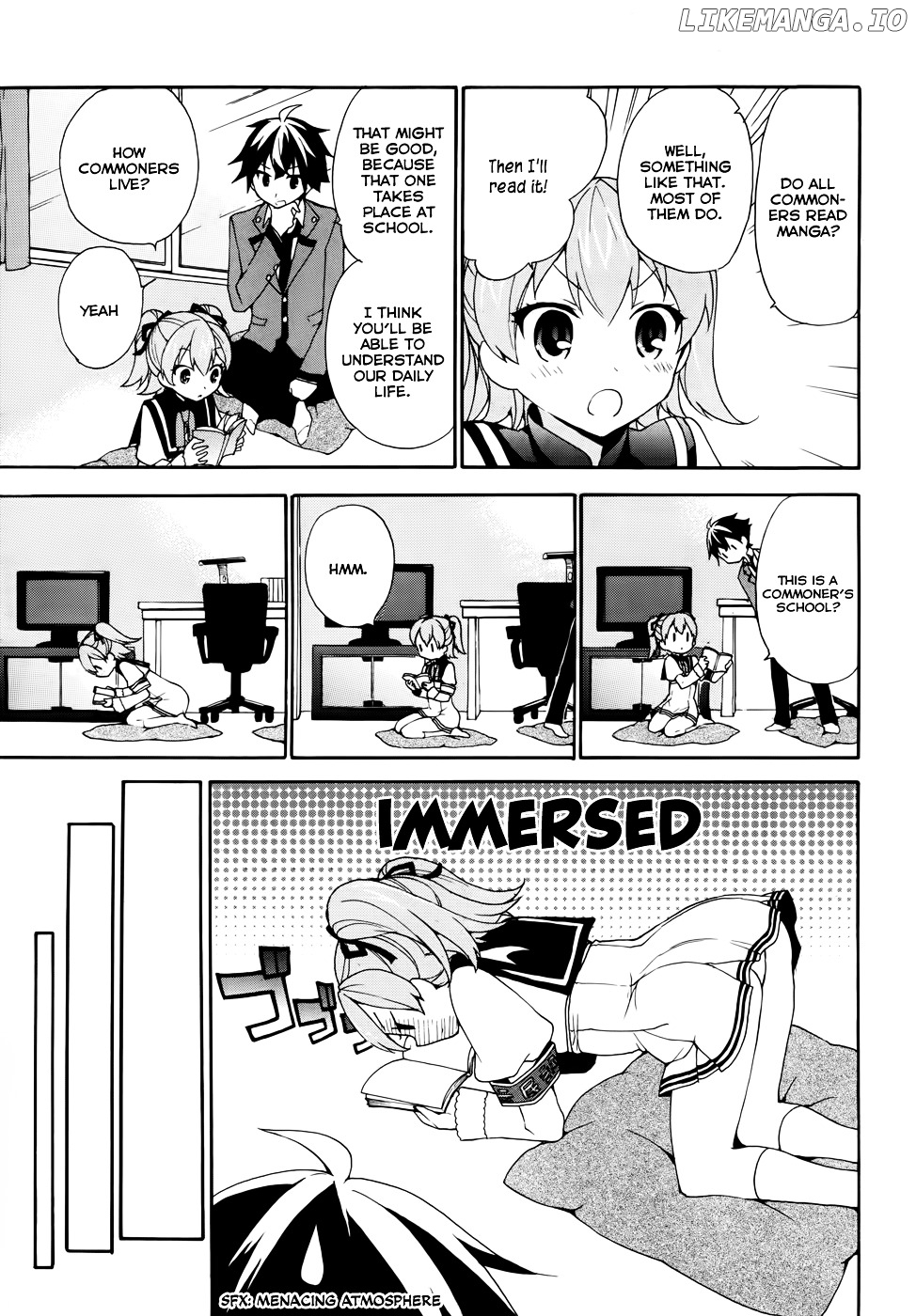 Ore ga Ojou-Sama Gakkou ni "Shomin Sample" Toshite Rachirareta Ken chapter 4 - page 10