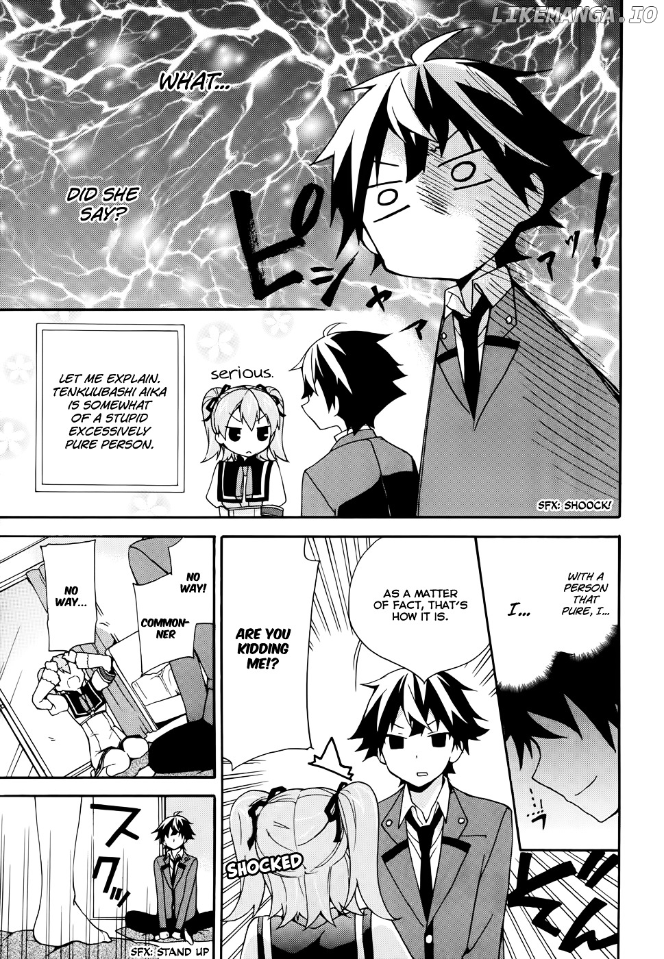 Ore ga Ojou-Sama Gakkou ni "Shomin Sample" Toshite Rachirareta Ken chapter 4 - page 12