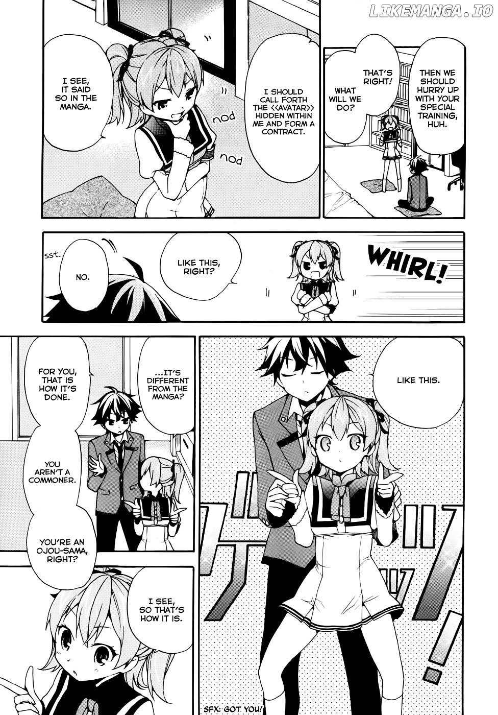Ore ga Ojou-Sama Gakkou ni "Shomin Sample" Toshite Rachirareta Ken chapter 4 - page 14