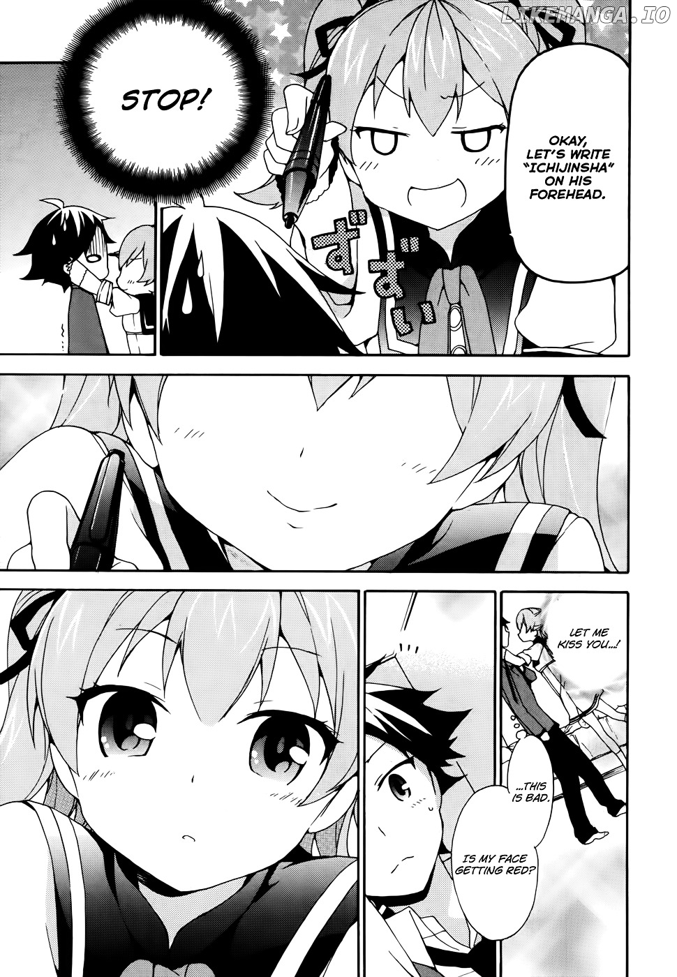 Ore ga Ojou-Sama Gakkou ni "Shomin Sample" Toshite Rachirareta Ken chapter 4 - page 22