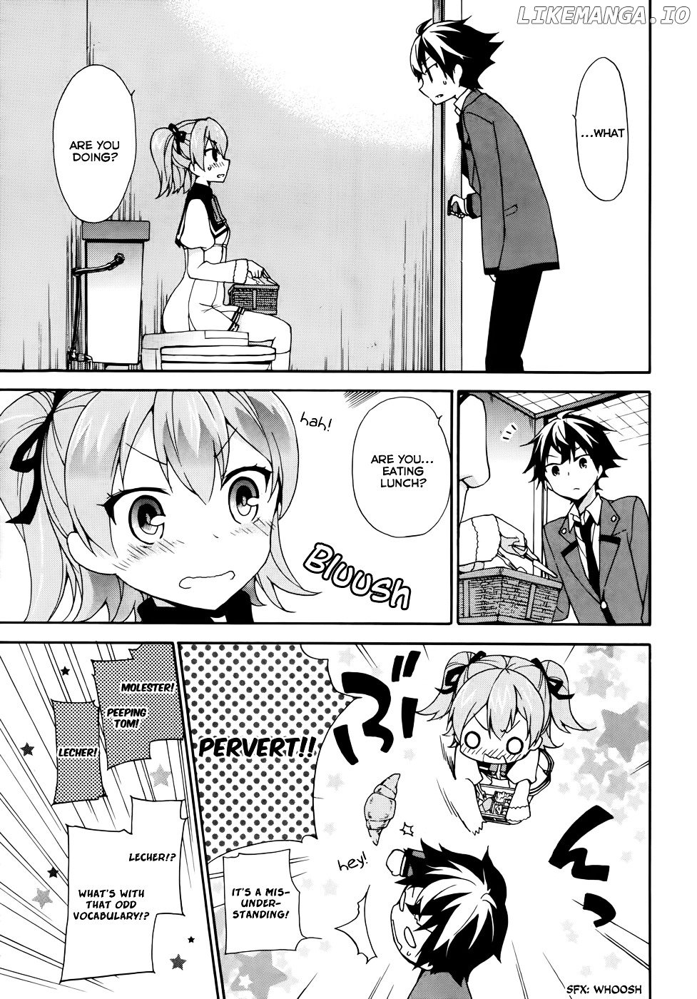 Ore ga Ojou-Sama Gakkou ni "Shomin Sample" Toshite Rachirareta Ken chapter 4 - page 6