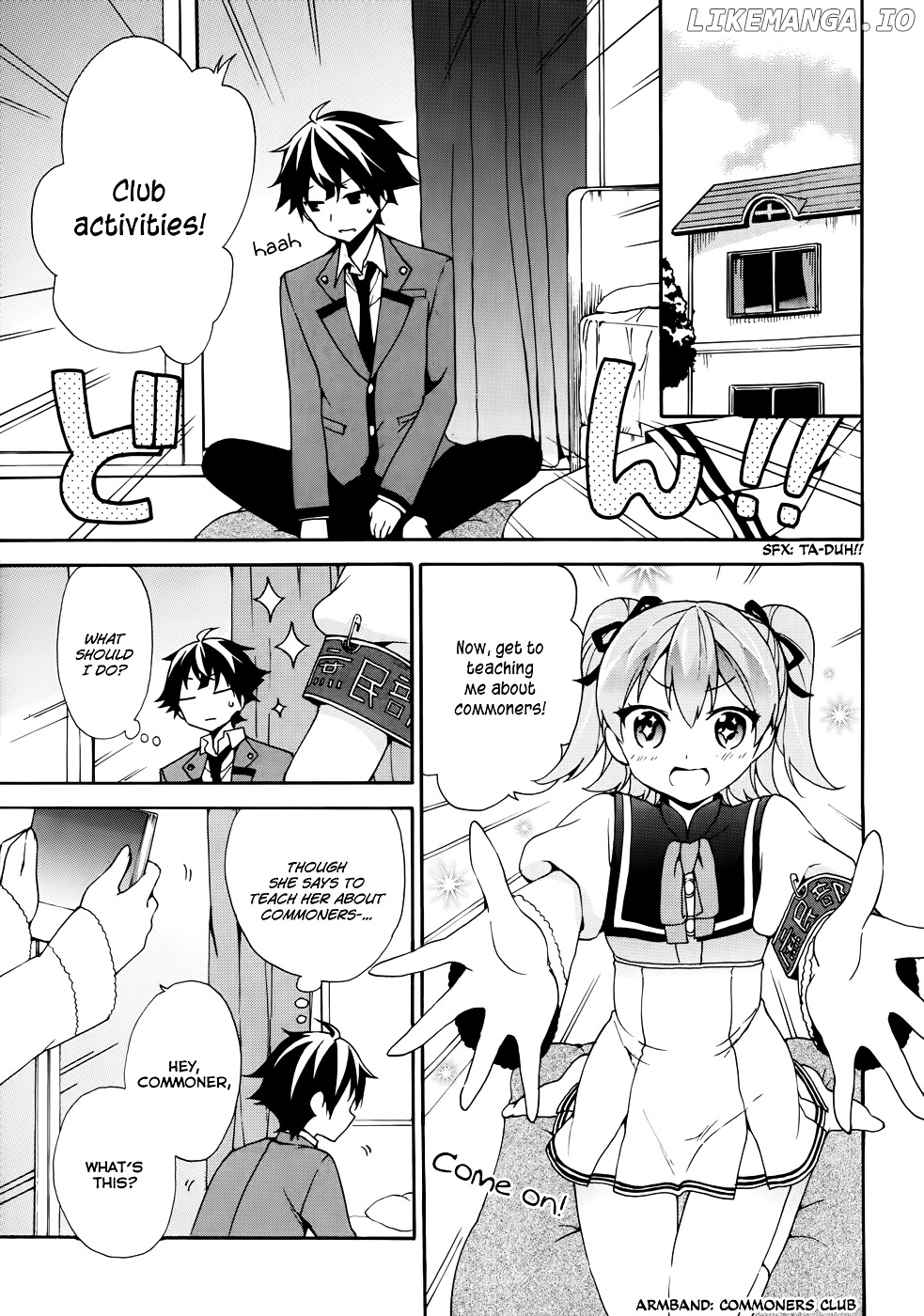 Ore ga Ojou-Sama Gakkou ni "Shomin Sample" Toshite Rachirareta Ken chapter 4 - page 8