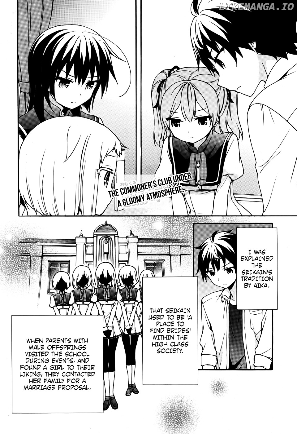 Ore ga Ojou-Sama Gakkou ni "Shomin Sample" Toshite Rachirareta Ken chapter 30 - page 4