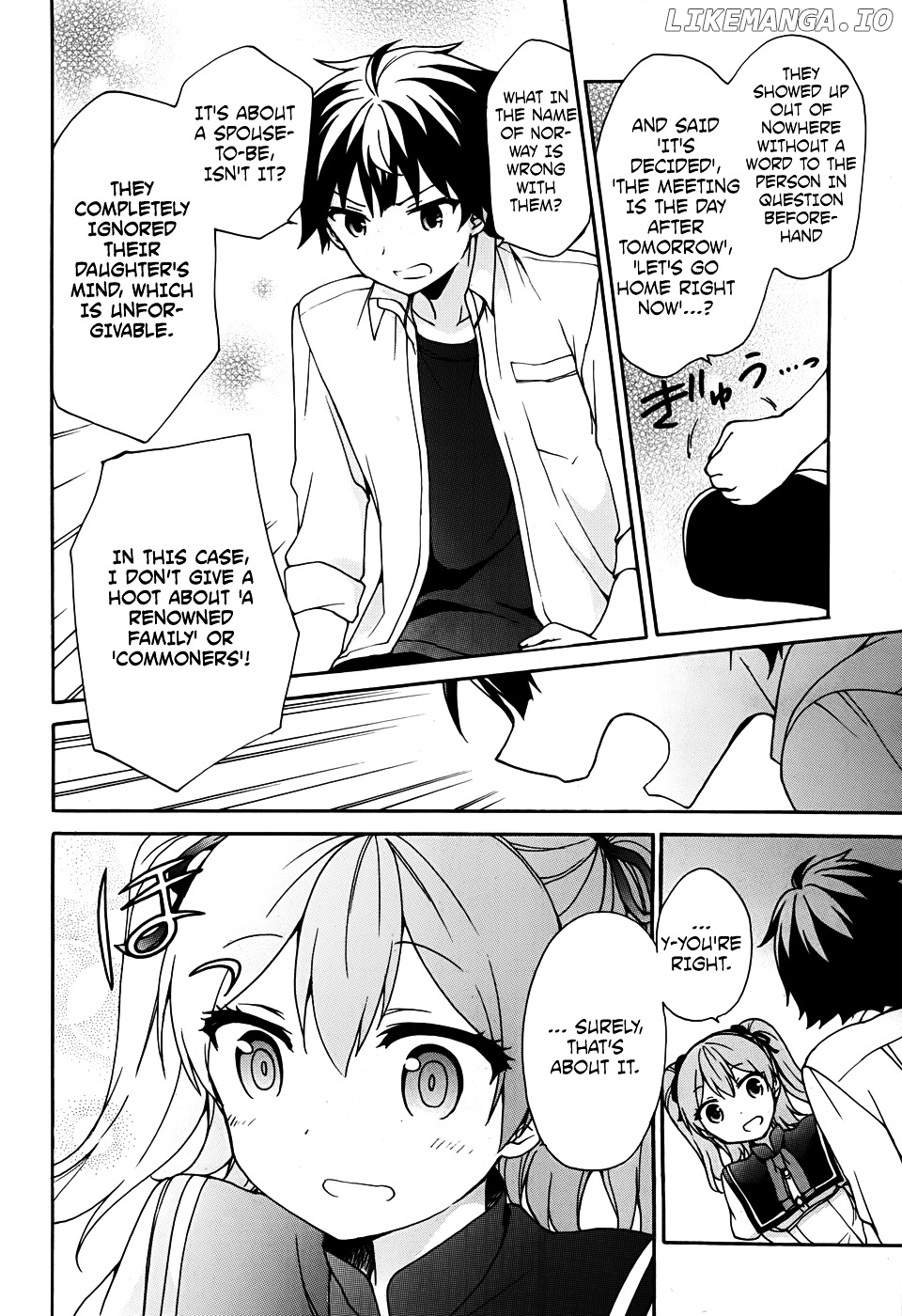 Ore ga Ojou-Sama Gakkou ni "Shomin Sample" Toshite Rachirareta Ken chapter 30 - page 8