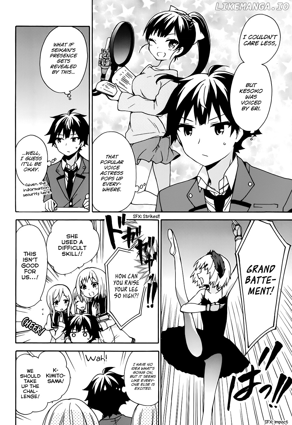 Ore ga Ojou-Sama Gakkou ni "Shomin Sample" Toshite Rachirareta Ken chapter 19 - page 27
