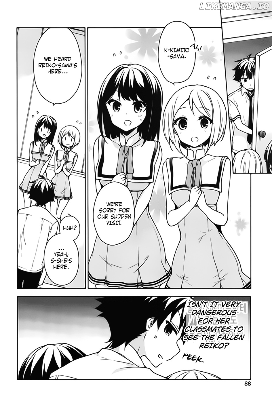 Ore ga Ojou-Sama Gakkou ni "Shomin Sample" Toshite Rachirareta Ken chapter 45 - page 17