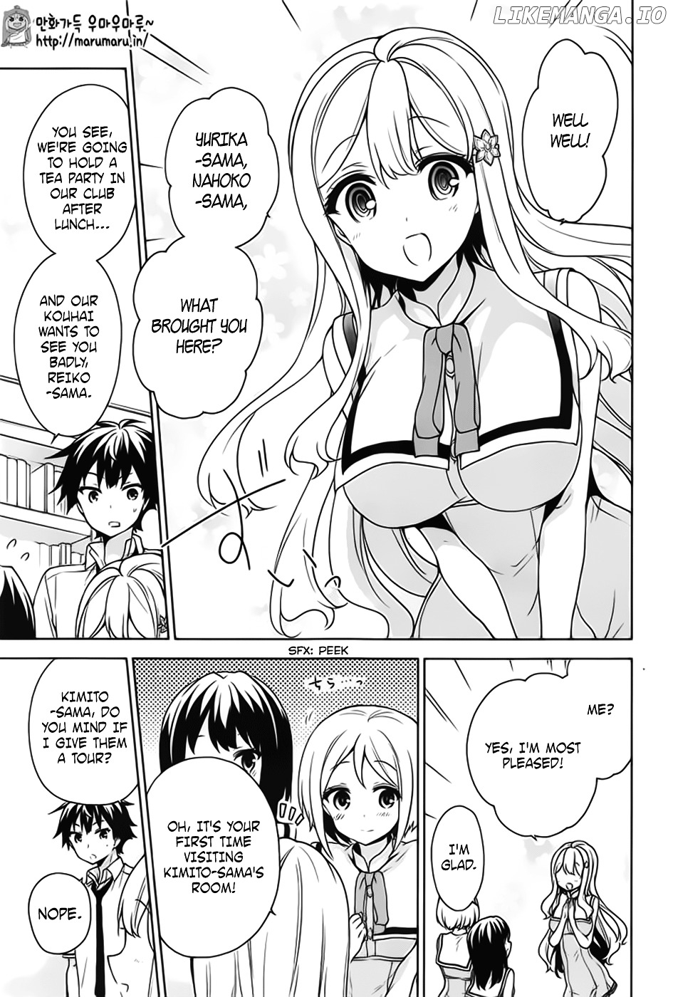 Ore ga Ojou-Sama Gakkou ni "Shomin Sample" Toshite Rachirareta Ken chapter 45 - page 18