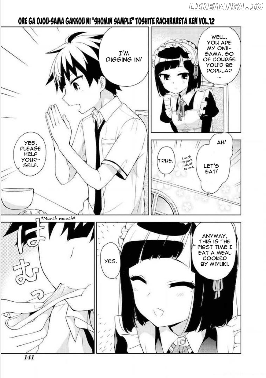 Ore ga Ojou-Sama Gakkou ni "Shomin Sample" Toshite Rachirareta Ken chapter 64 - page 24