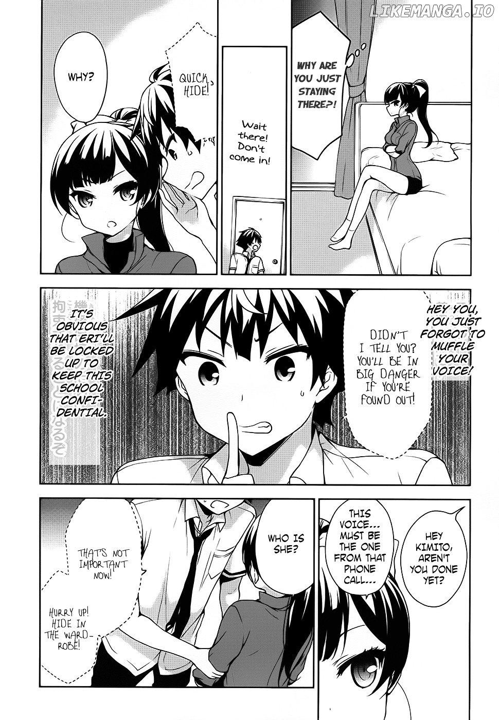 Ore ga Ojou-Sama Gakkou ni "Shomin Sample" Toshite Rachirareta Ken chapter 46 - page 10