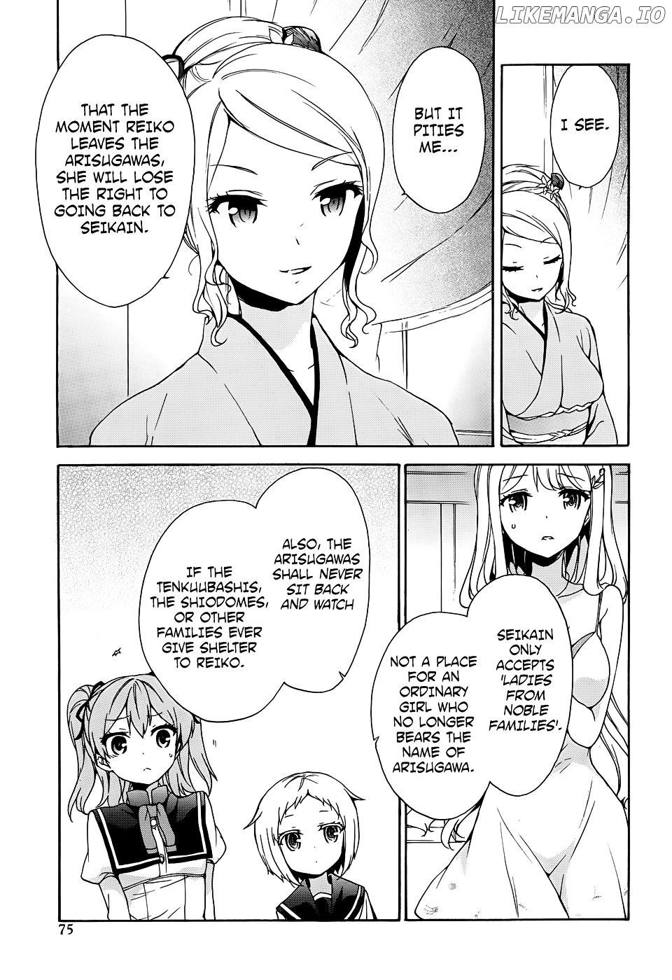 Ore ga Ojou-Sama Gakkou ni "Shomin Sample" Toshite Rachirareta Ken chapter 32 - page 10