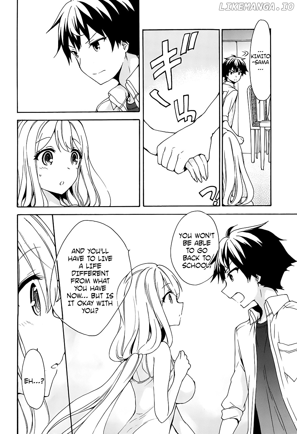 Ore ga Ojou-Sama Gakkou ni "Shomin Sample" Toshite Rachirareta Ken chapter 32 - page 13