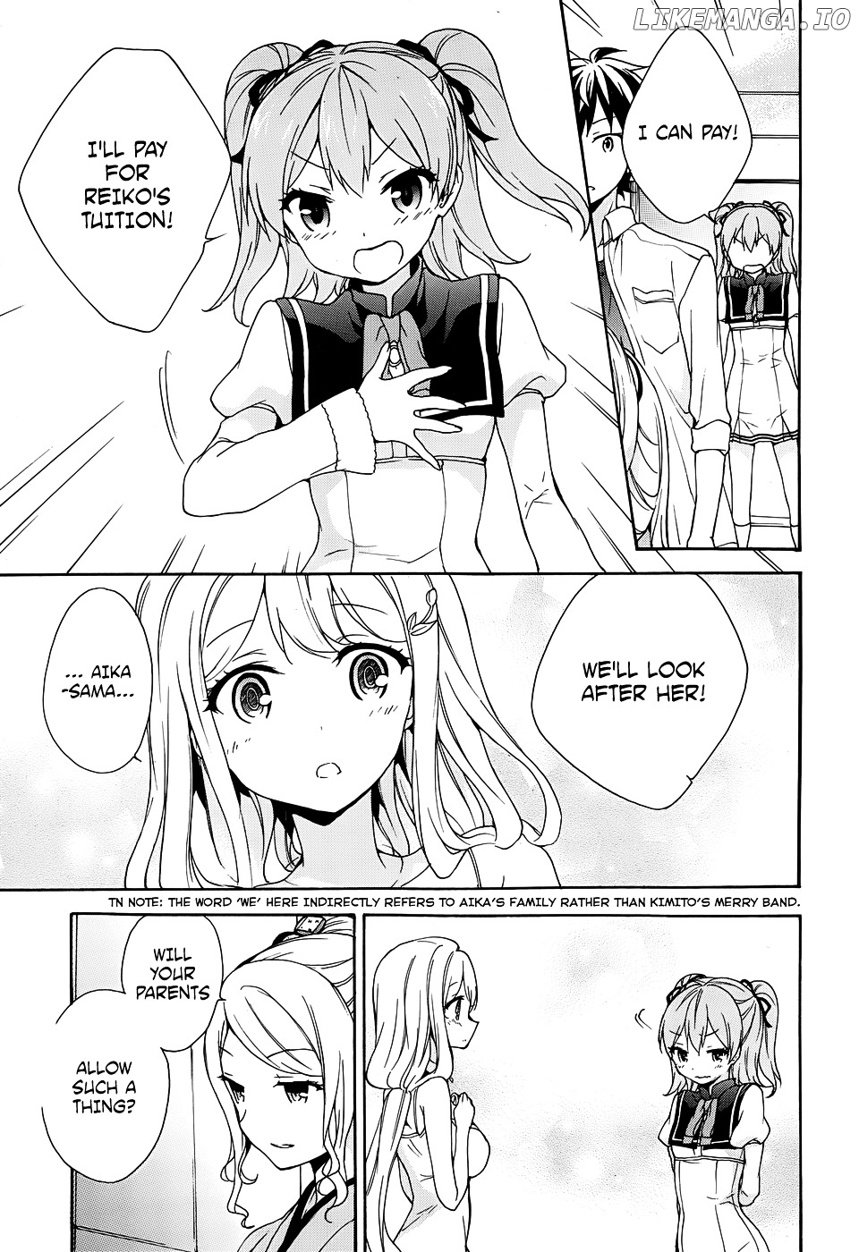 Ore ga Ojou-Sama Gakkou ni "Shomin Sample" Toshite Rachirareta Ken chapter 32 - page 8