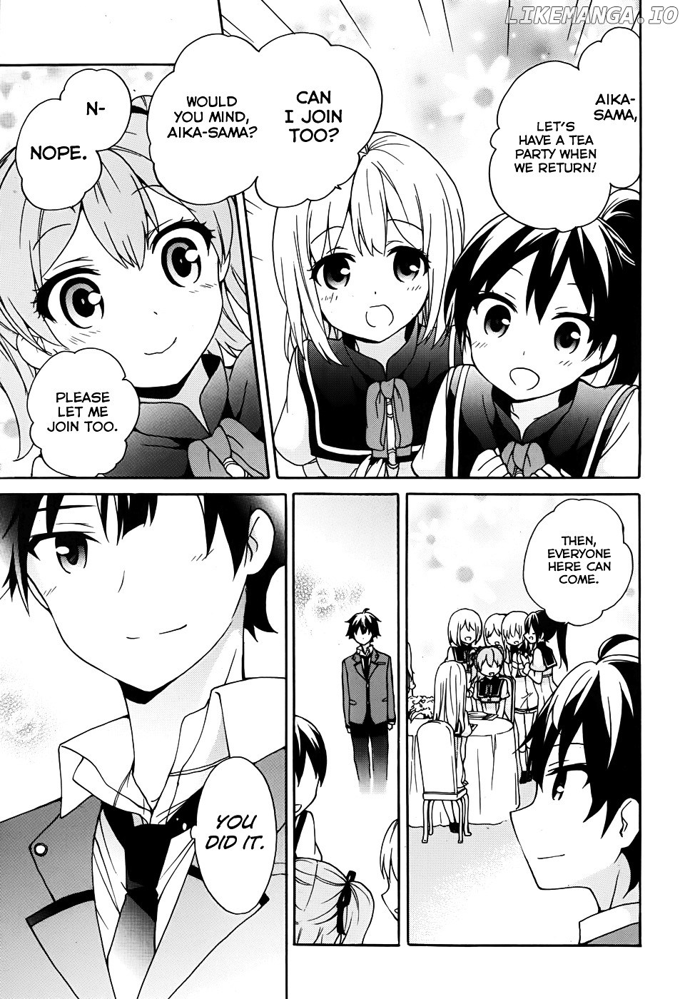 Ore ga Ojou-Sama Gakkou ni "Shomin Sample" Toshite Rachirareta Ken chapter 21 - page 4